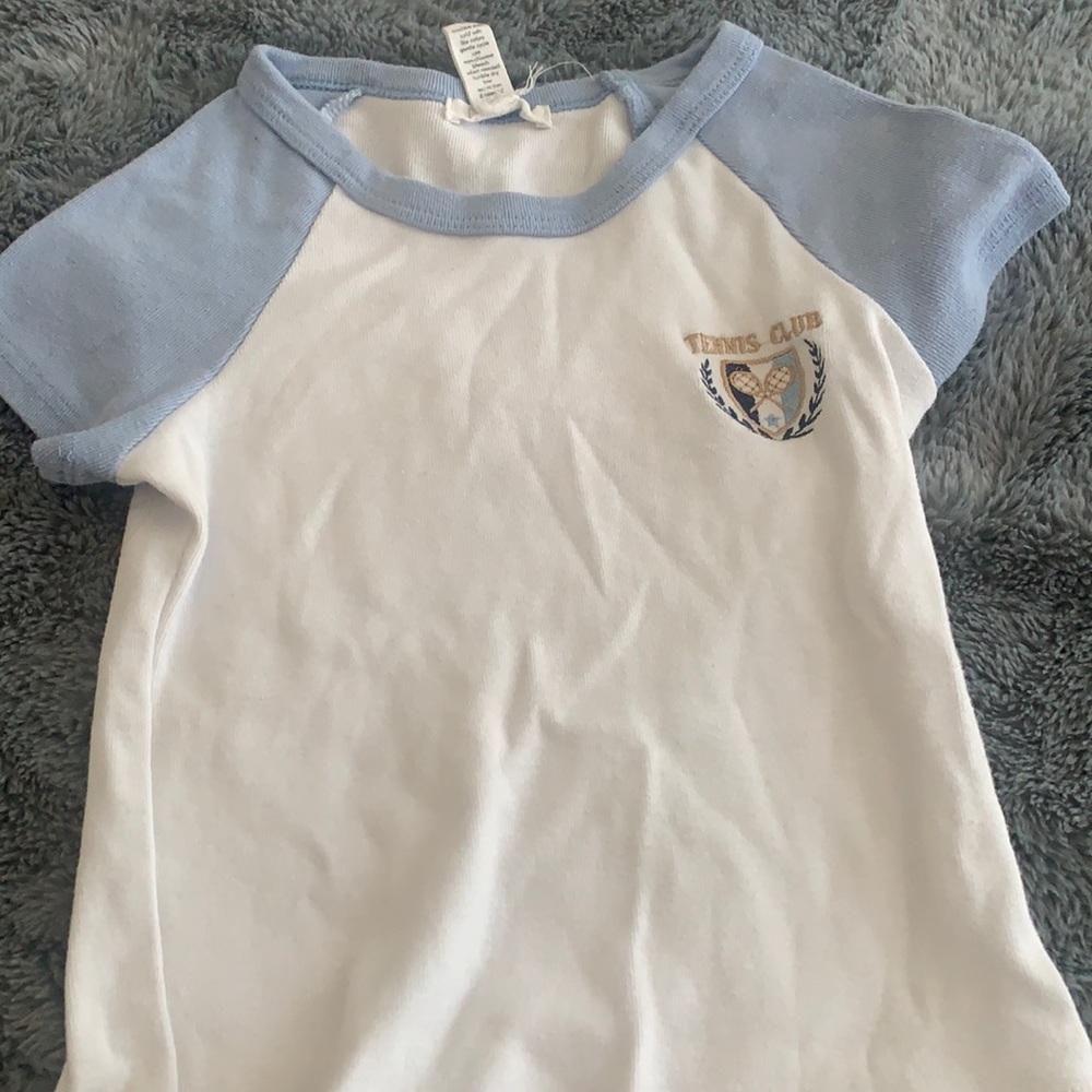 Tillys tennis club baby tee